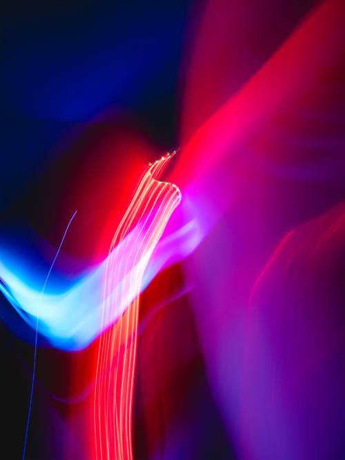 Abstract lights wallpaper for mobiles and tablets