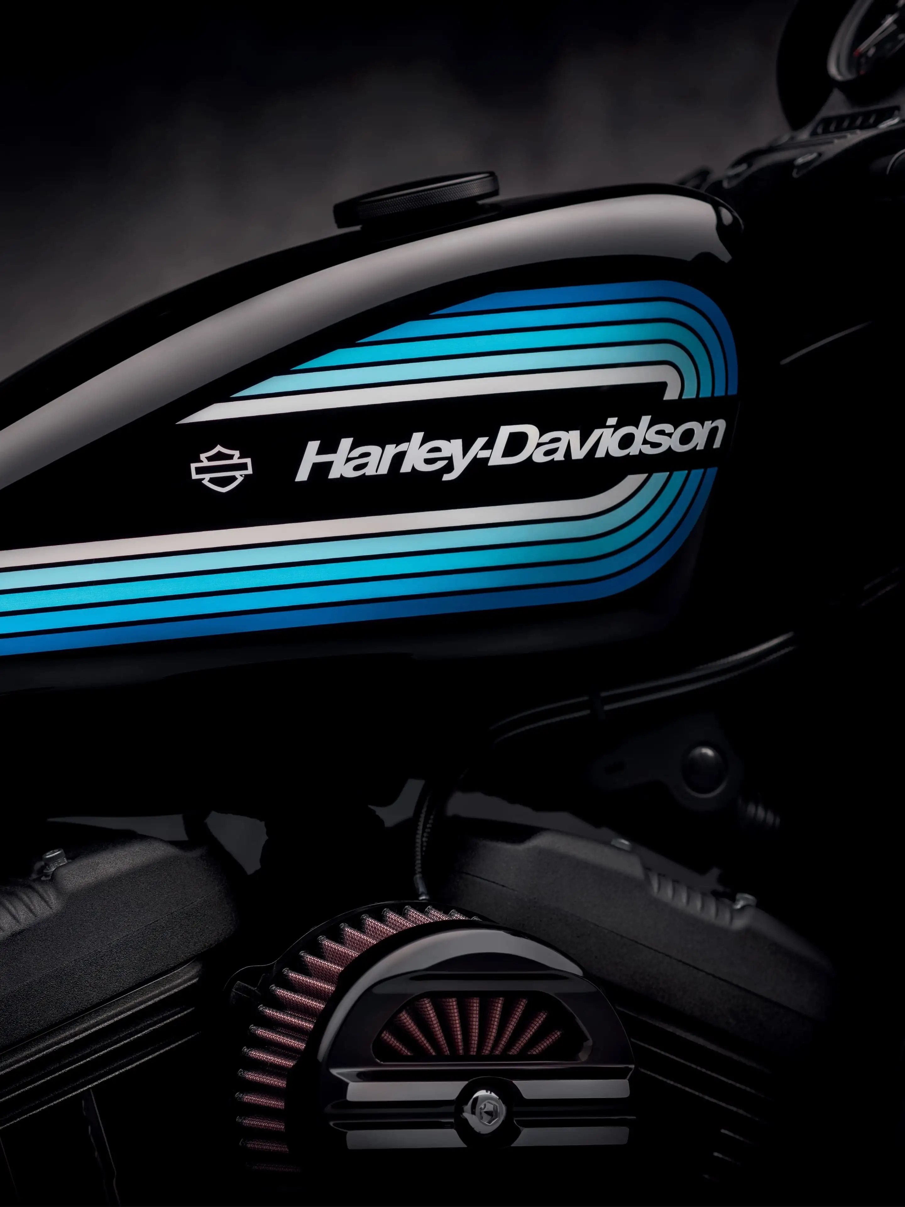 ▷ Air intake on Harley-Davidson wallpaper 📱 | Wallery