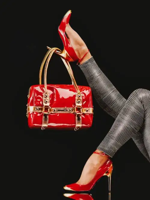 Bag and shoes set wallpaper