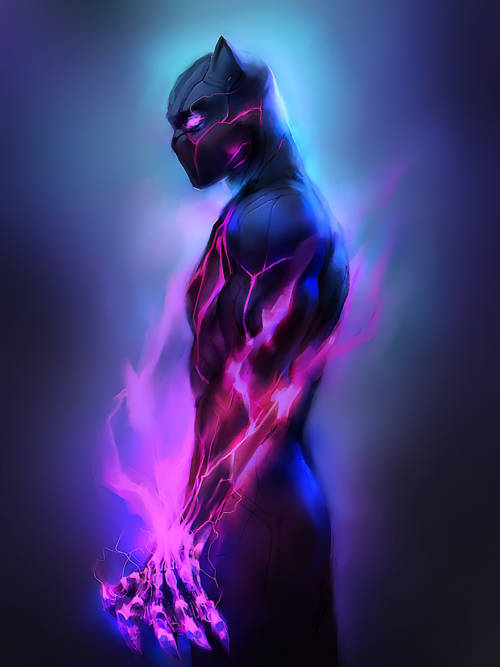 Black Panther wallpaper for mobiles and tablets