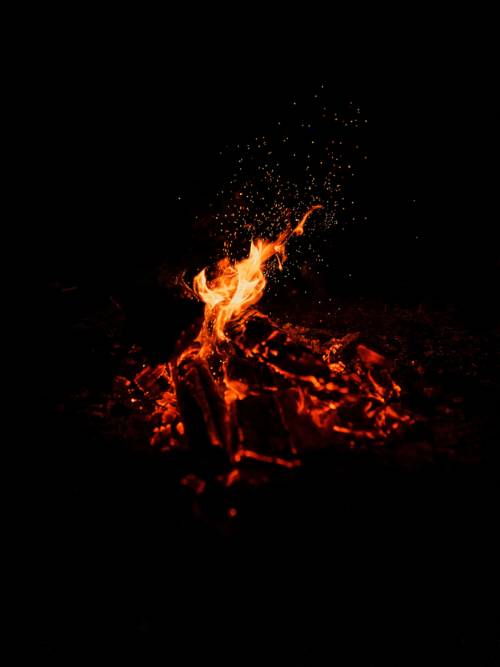 Bonfire wallpaper for mobiles and tablets