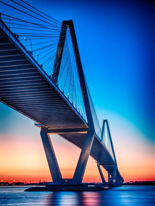 Bridge wallpaper for mobiles and tablets
