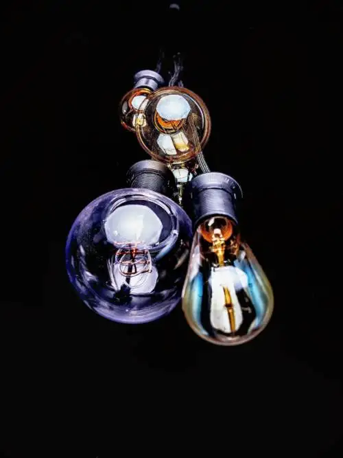 Bulbs off wallpaper
