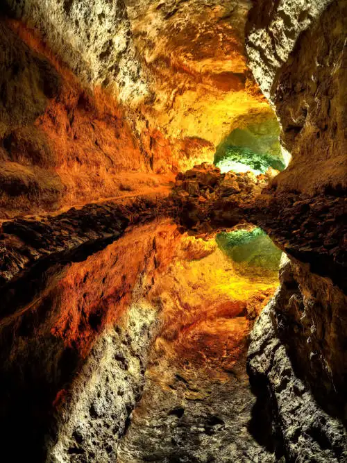 Cave of the greens wallpaper