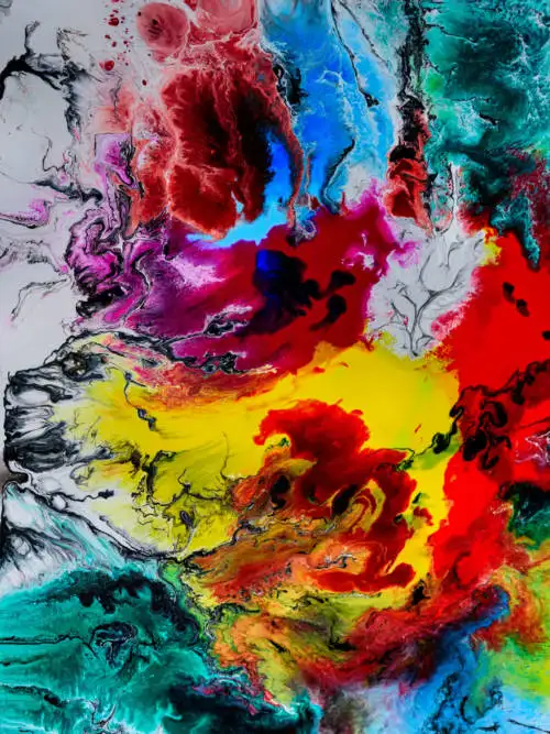 Colorful painting wallpaper