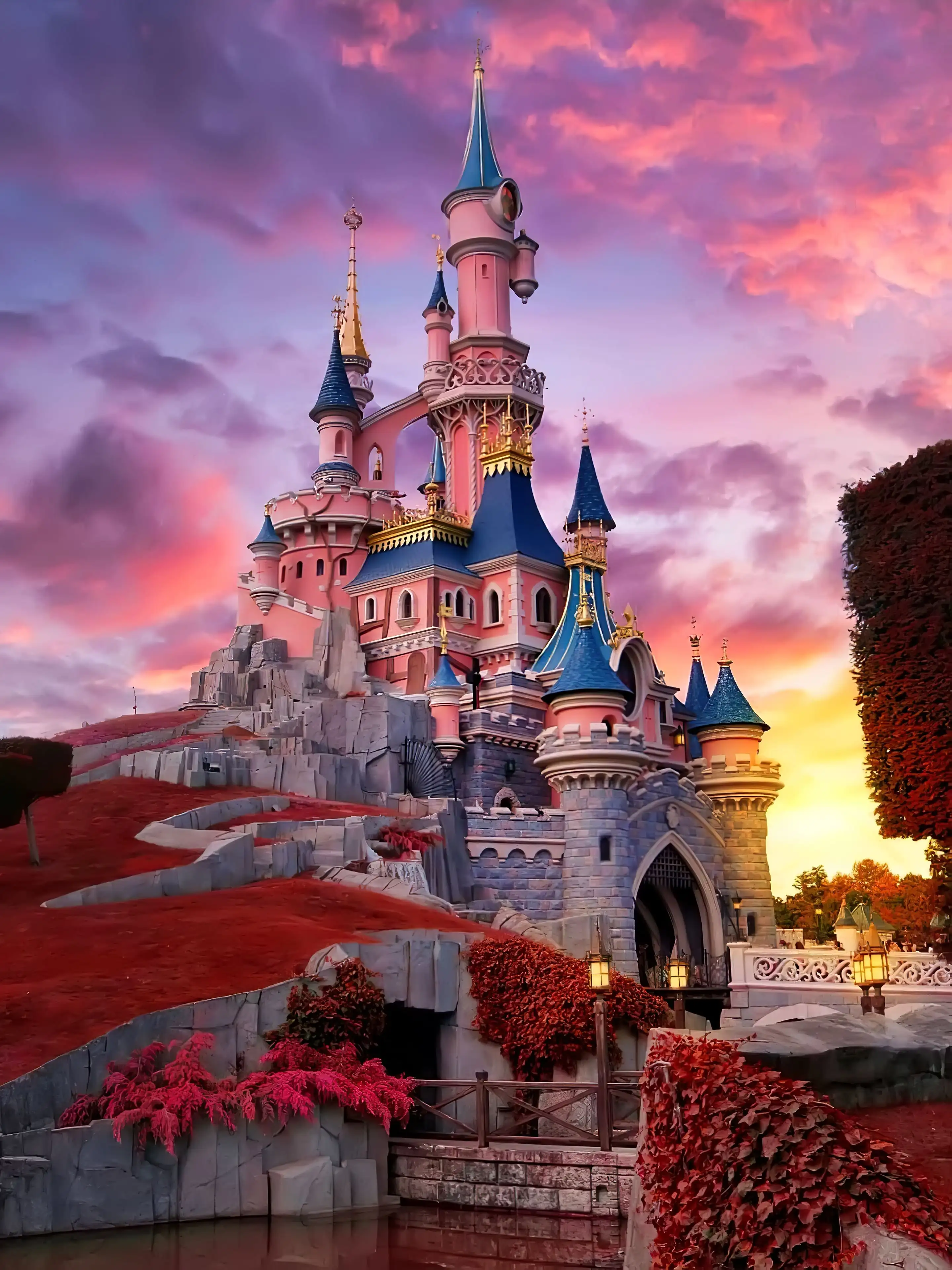 Disneyland  Disney princess wallpaper, Disneyland, Disneyland paris castle