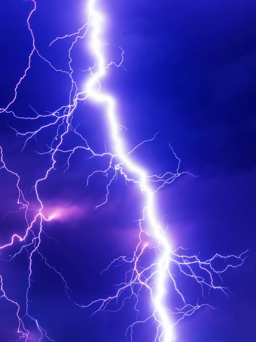Electric storm wallpaper for mobiles and tablets