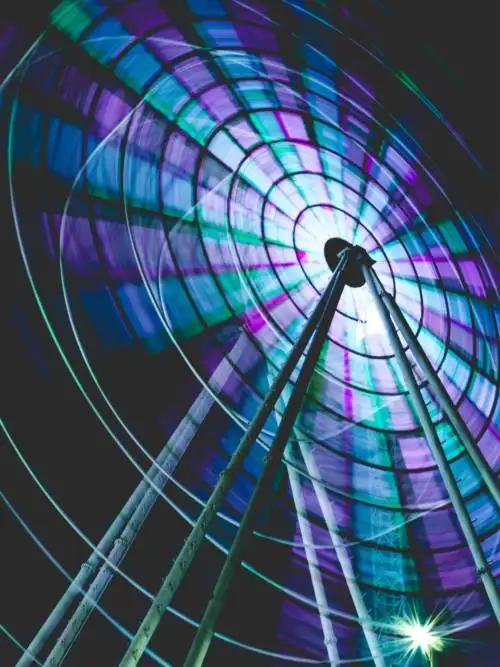 Ferris wheel wallpaper