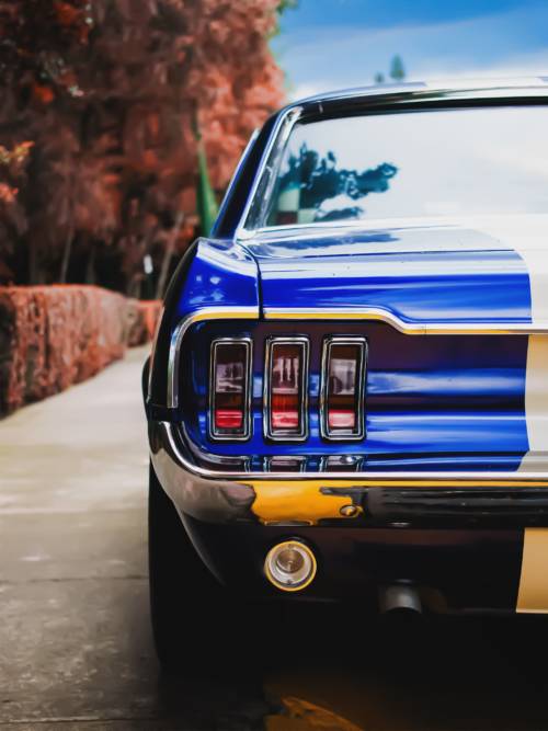 Ford Mustang classic wallpaper for mobiles and tablets