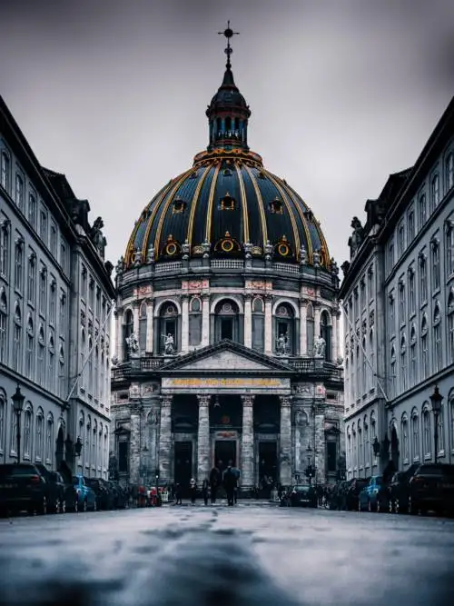 Frederik’s church in Copenhagen wallpaper