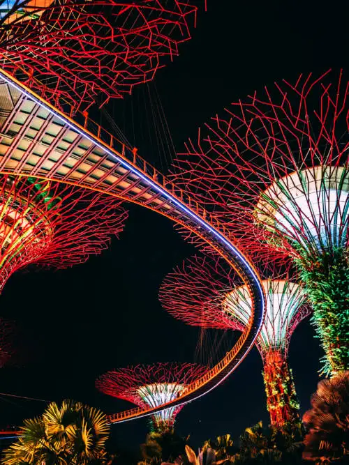 Garden by the bay in Singapore wallpaper