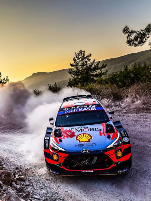 Hyundai i20 WRC wallpaper for mobiles and tablets