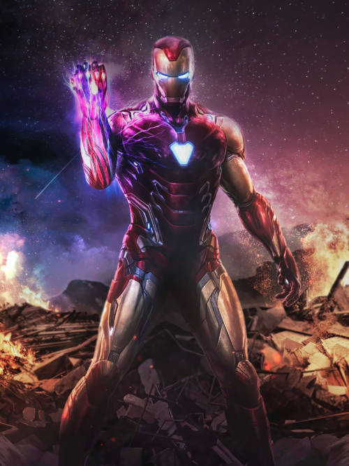 Fond d'écran de Iron Man pour mobiles et tablettes