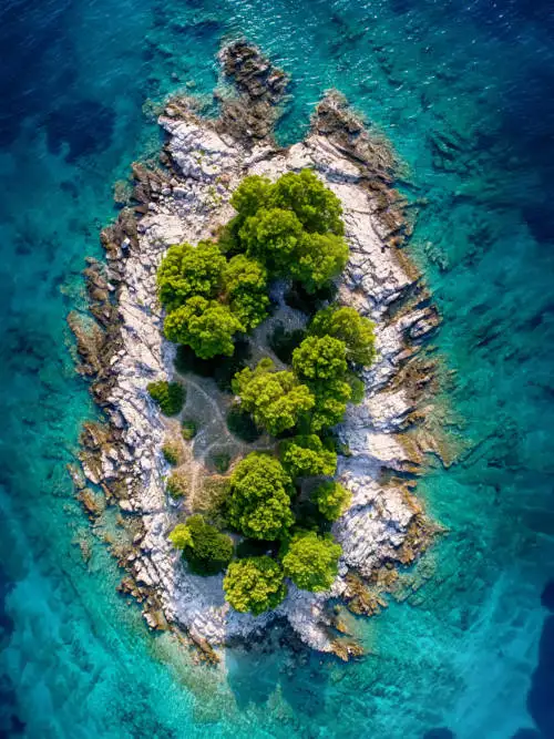 Island in croatia wallpaper