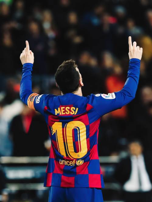 Fondo de pantalla de Lionel Messi para móviles y tablets