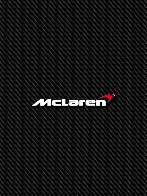 Papel de parede do Fibra de carbono McLaren para celulares e tablets