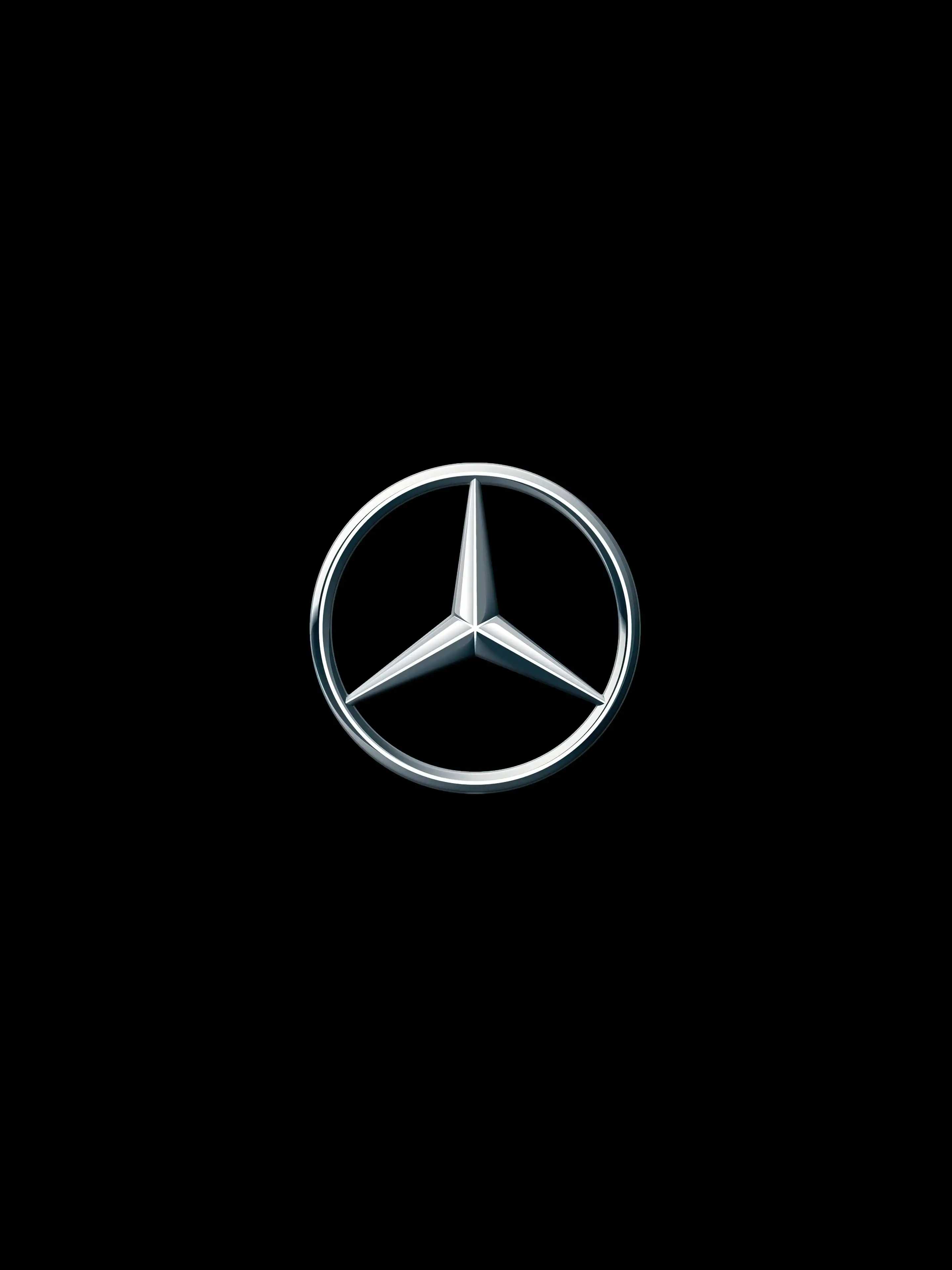 ▷ Mercedes badge wallpaper 📱  Wallery