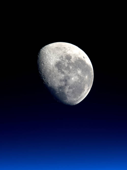 Moon close-up wallpaper for mobiles and tablets