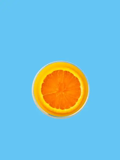 Orange slice wallpaper