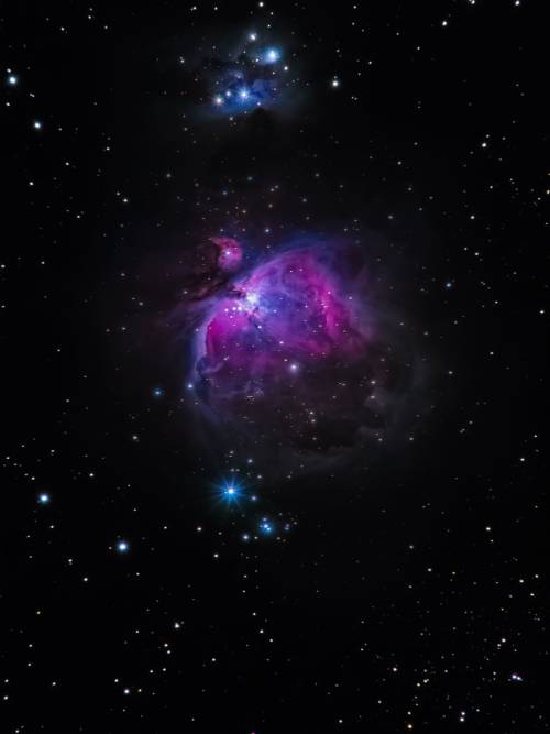 Orion Nebula wallpaper for mobiles and tablets
