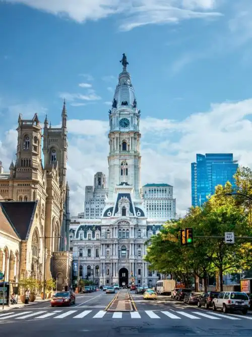 Philadelphia city hall wallpaper