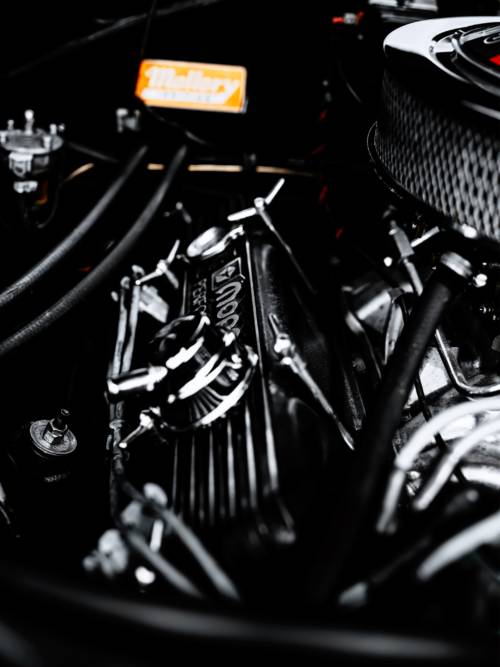 Plymouth Road Runner engine wallpaper