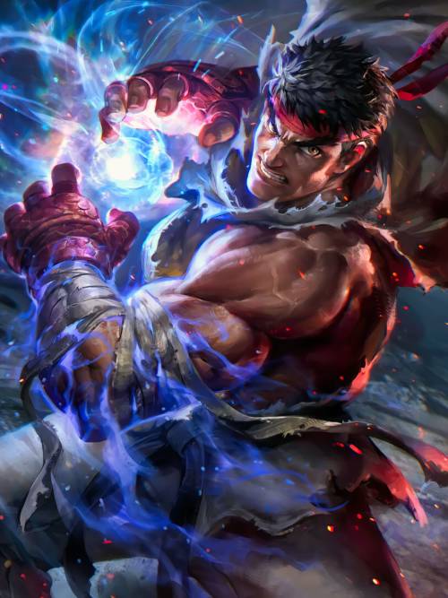 Ryu Street Fighter wallpaper for mobiles and tablets