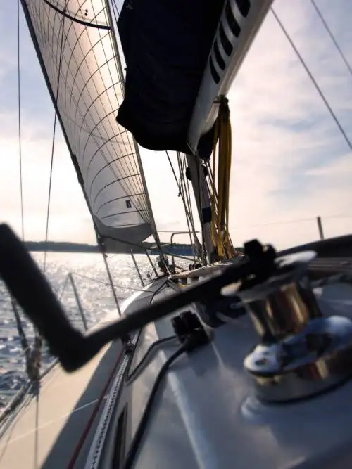 Sailboat sailing wallpaper