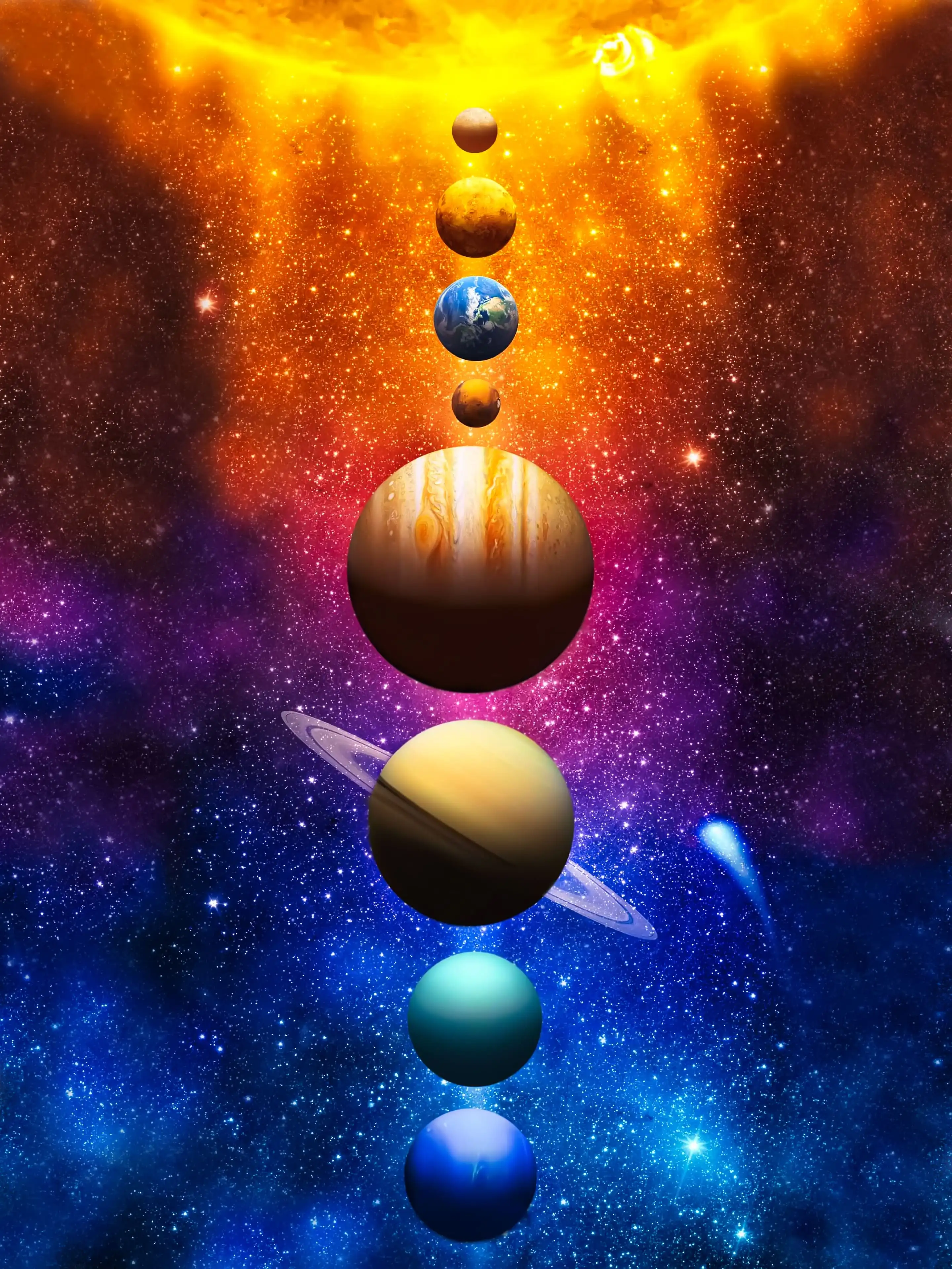 Планеты солнечной системы арт