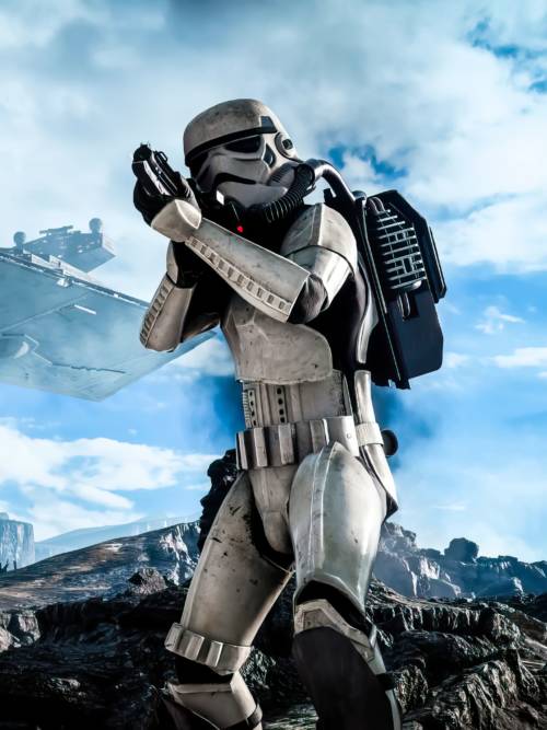 Stormtrooper Star Wars wallpaper for mobiles and tablets
