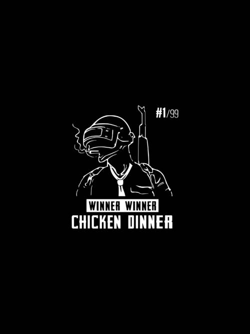 Winner Winner Chicken Dinner wallpaper for mobiles and tablets