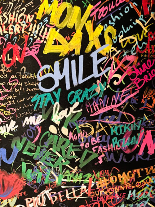 Words graffiti wallpaper