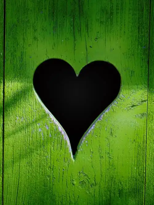 Hart in hout