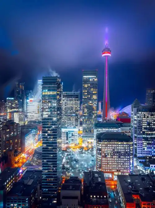 Stadsgezicht van Toronto