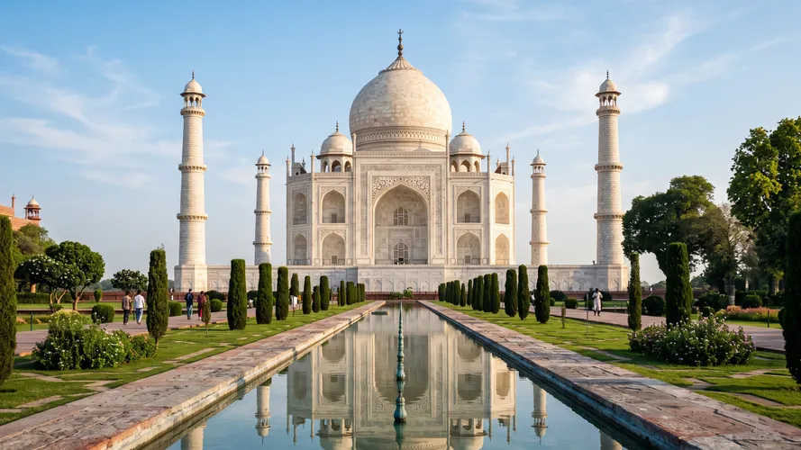 Majestätisches Taj Mahal in Indien