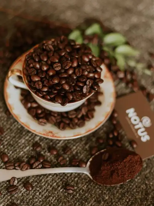 Kopje koffiebonen