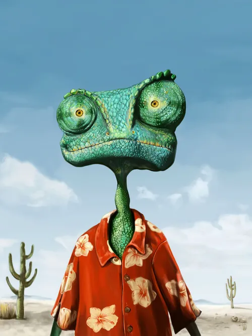 Rango the chameleon