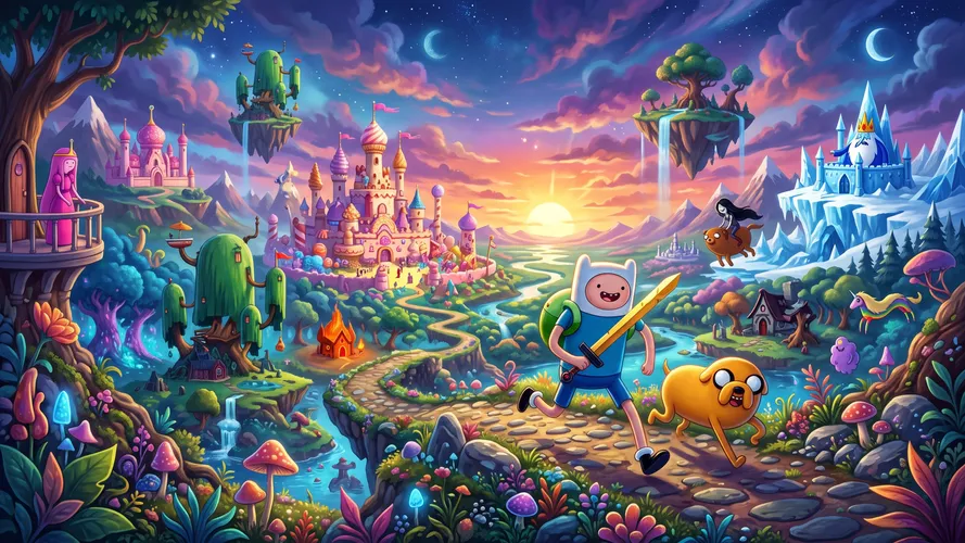 Finn y Jake en la tierra Ooo