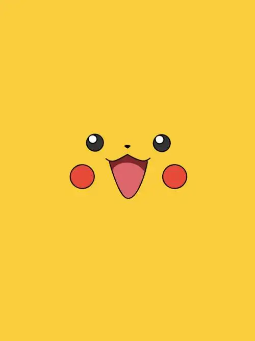 Cara de Pikachu