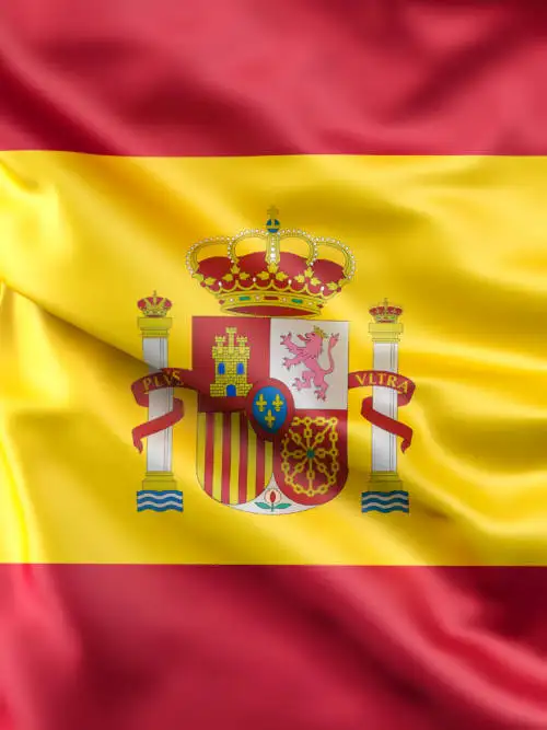 Spanien flagga