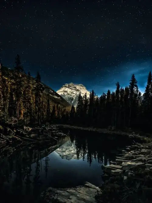Lago noturno