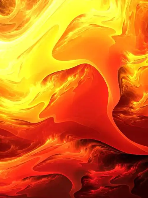 Abstraktes Feuer