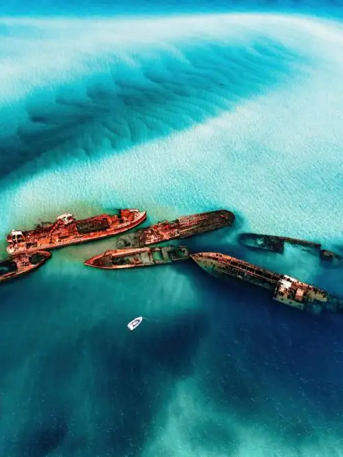 Navios encalhados