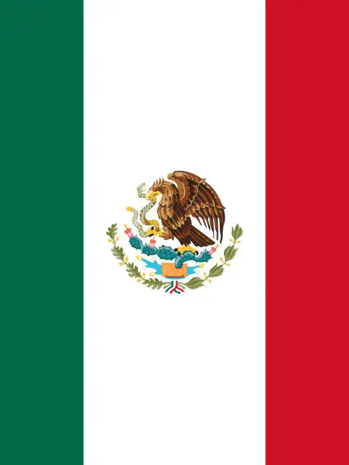 Mexikos flagga
