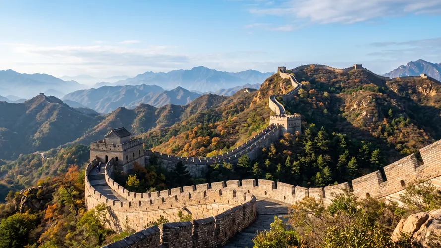 Great Wall of China Landscape