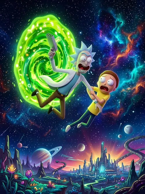 Rick and Morty Space Adventure