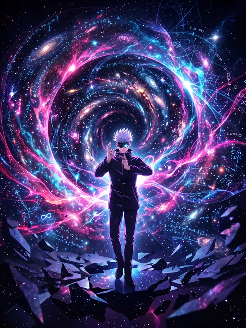 Satoru Gojo Cosmic Void Expansion