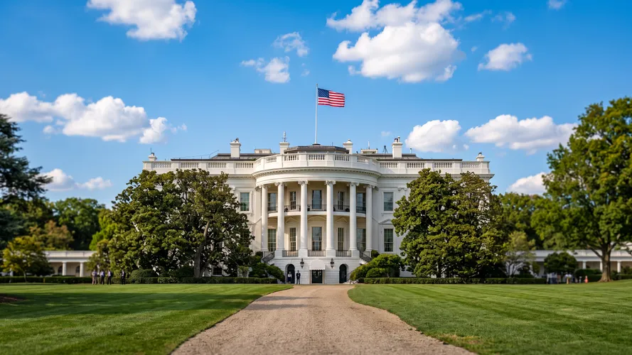 Het iconische Witte Huis in Washington