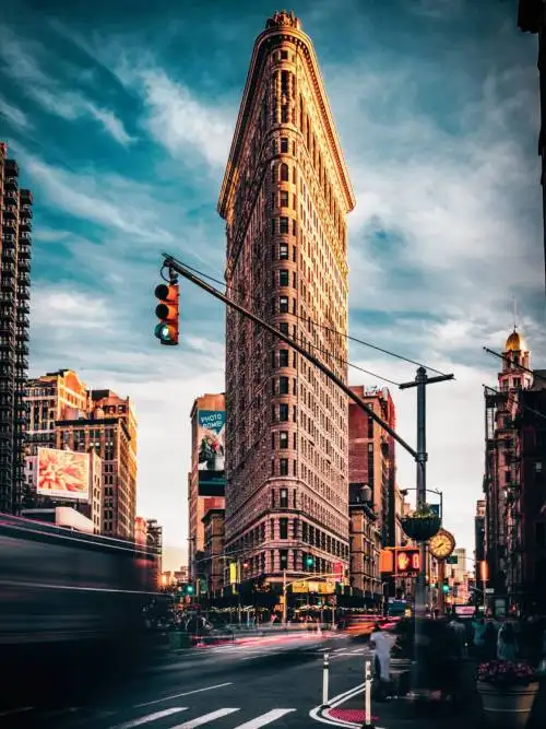 Flatiron building in New York