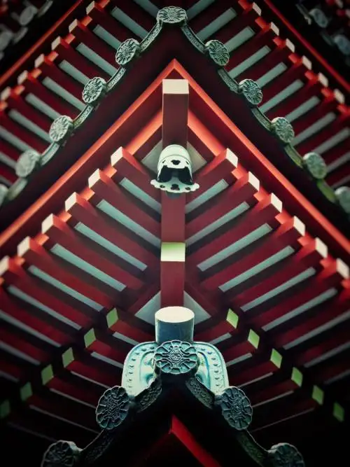 Heian shrine roof